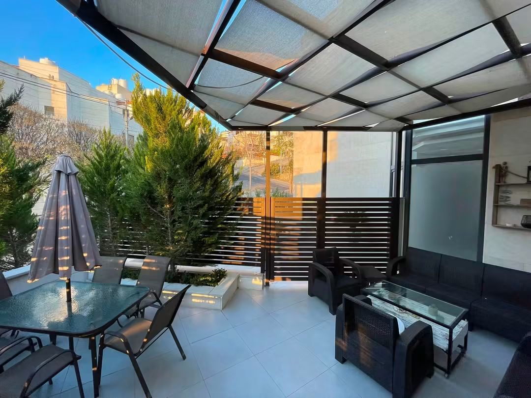 Abdoun, Apartments, Flats, Houses & Villas, JOD 15000/year,  Furnished,  2 BR,  Ground Fully Furinshed 2B Apart With Terrace In Abdoun 00962777688956