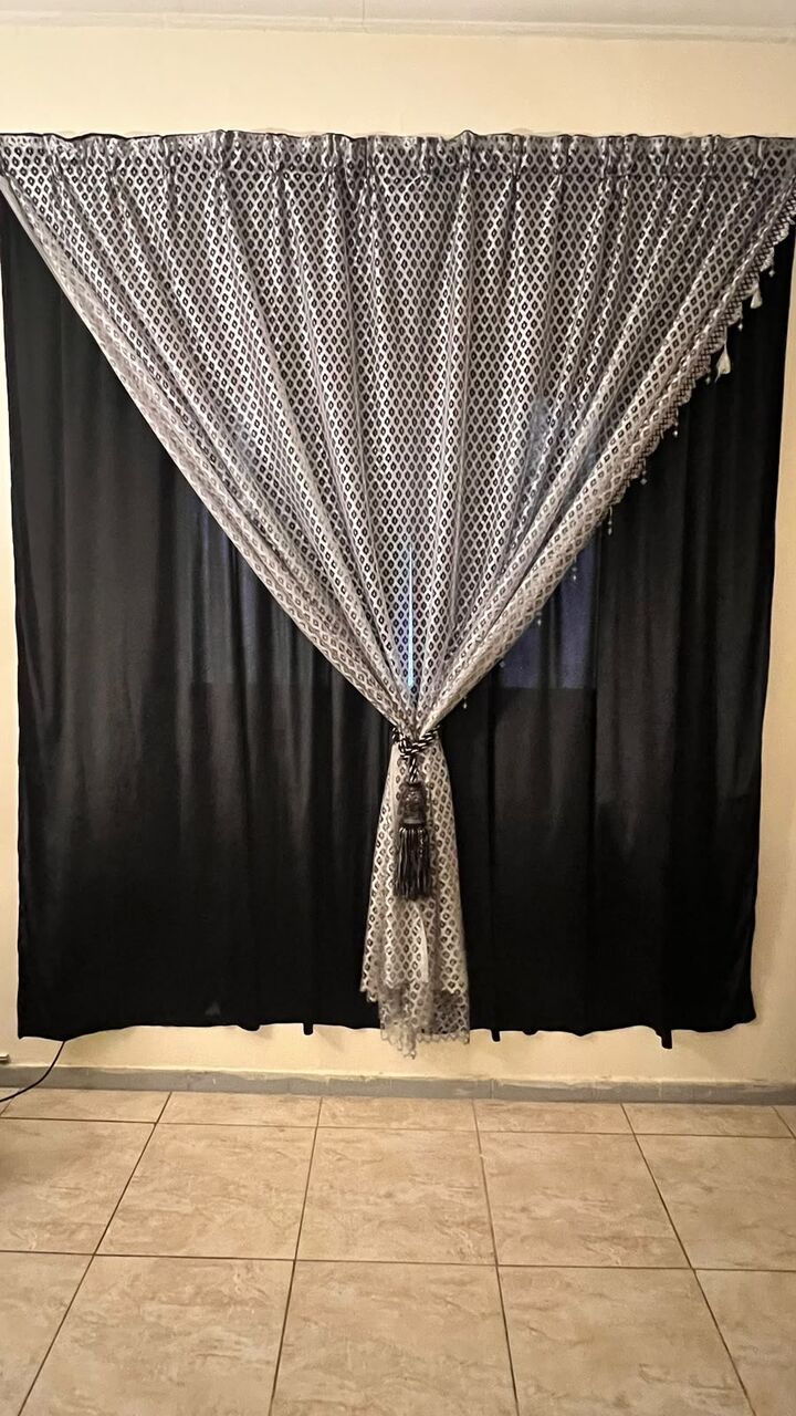 Jeddah, Furniture, SAR 200,  Curtains For Sale Grey Black
