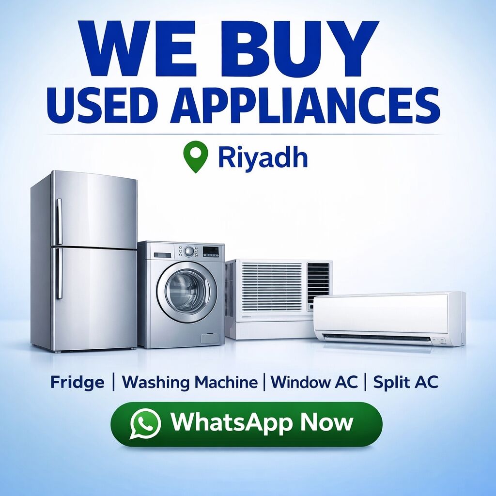 Riyadh, Items Wanted, We Are Buying Used Appliance