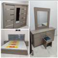 King Size Camplete Bedroom Set With Mattress Dalaviery & Instaltoin Free