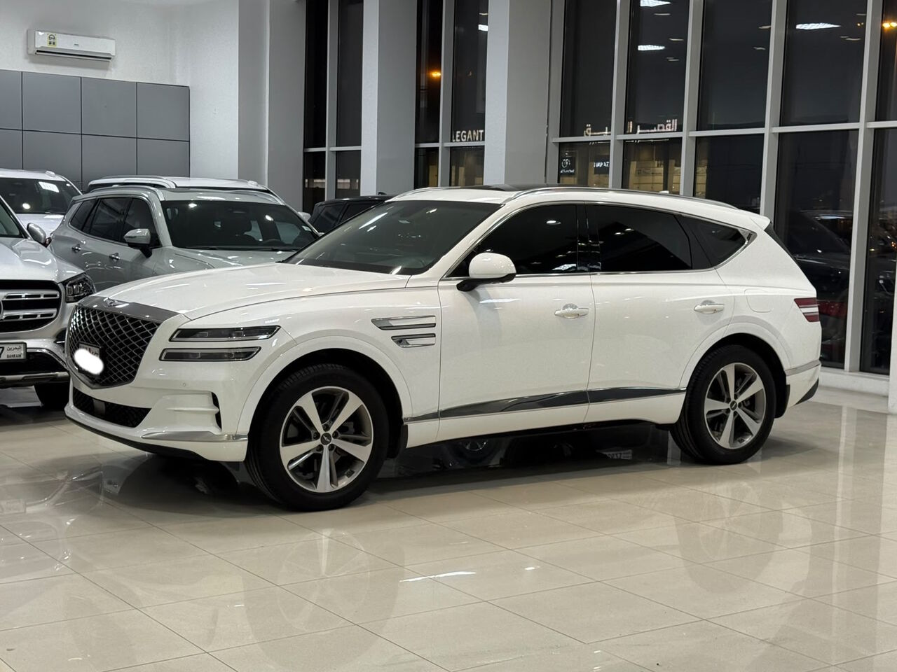 Manama, Vehicles, Cars & Trucks , BHD 14950,  Genesis GV80,  2021,  Automatic,  107000 KM,   /  (White)