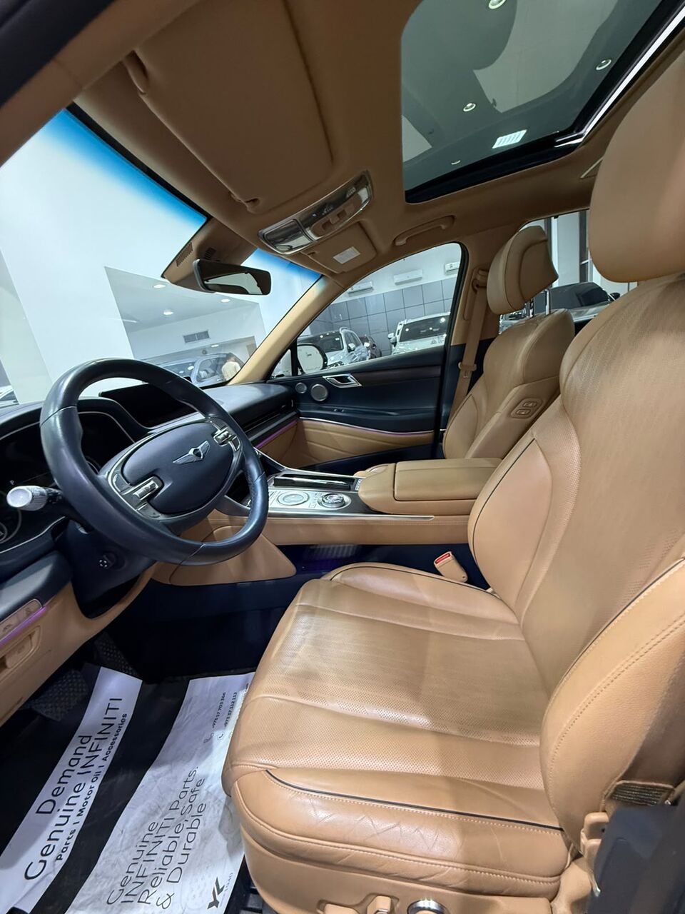 Manama, Vehicles, Cars & Trucks , BHD 14950,  Genesis GV80,  2021,  Automatic,  107000 KM,   /  (White)