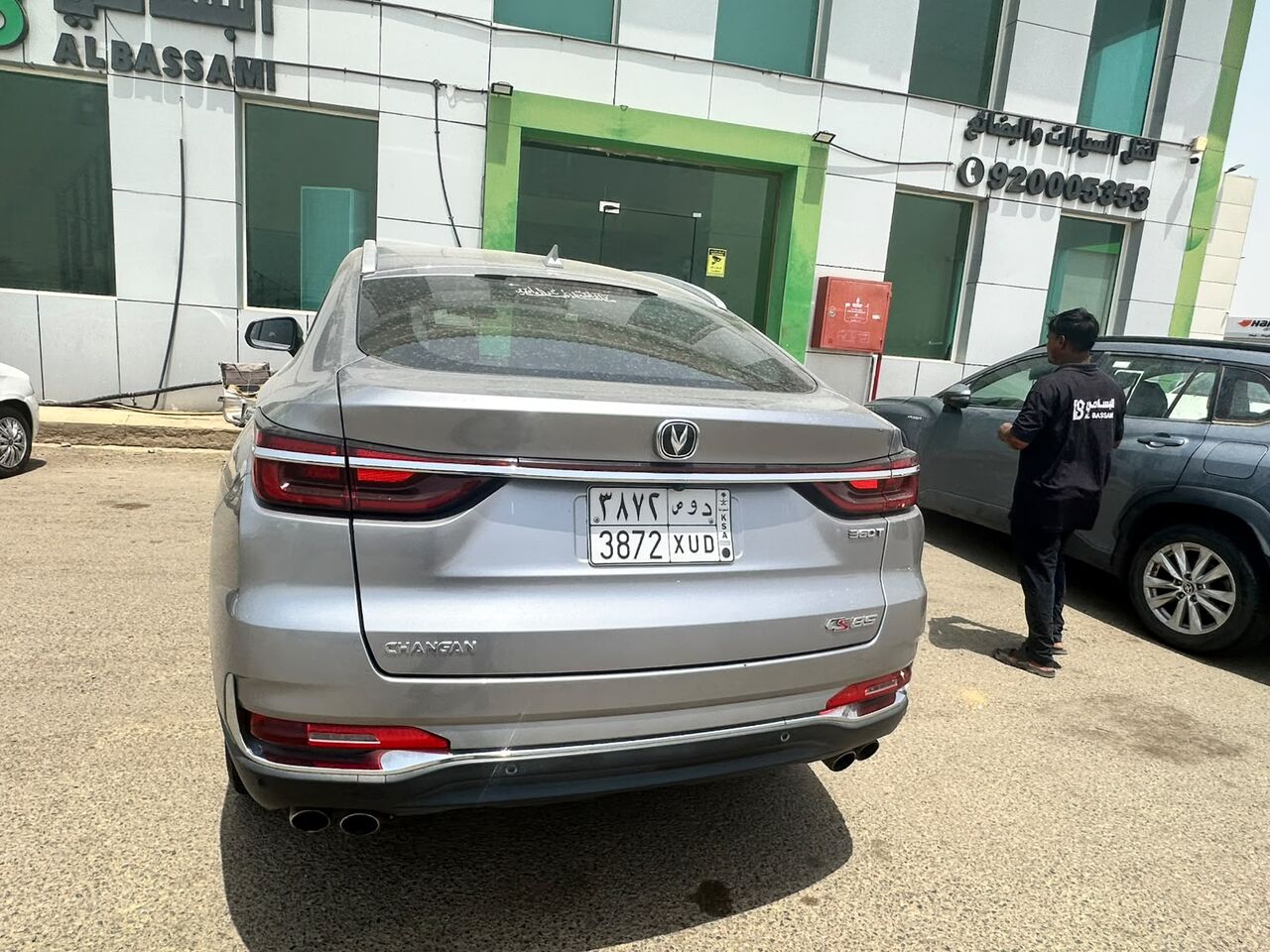 Dammam, Vehicles, Cars & Trucks , SAR 40,  Changan CS85,  2022,  Automatic,  140000 KM,  For Sale -  Silver -Excellent Condition, 140K Km, Leather Seats,