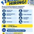 QA/QC Electrical Engineer, Electrician, Forman, Estimation Engineer