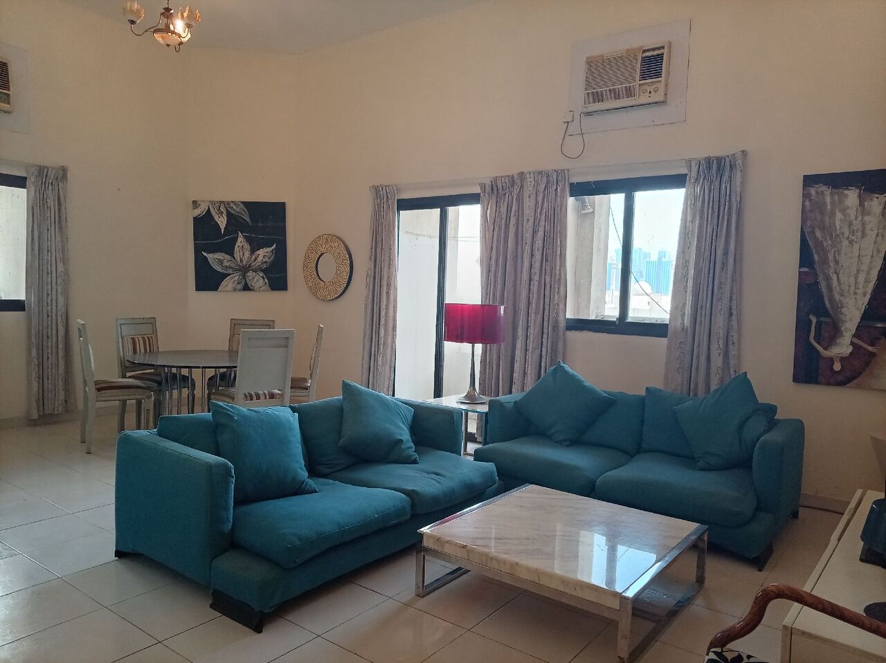 Adliya, Apartments, Flats, Houses & Villas, BHD 250/year,  2 BR,  Fully Furnished 2 Bedroom 2 Bathroom Balcony With Ewa Flat For Rent In : Adliya