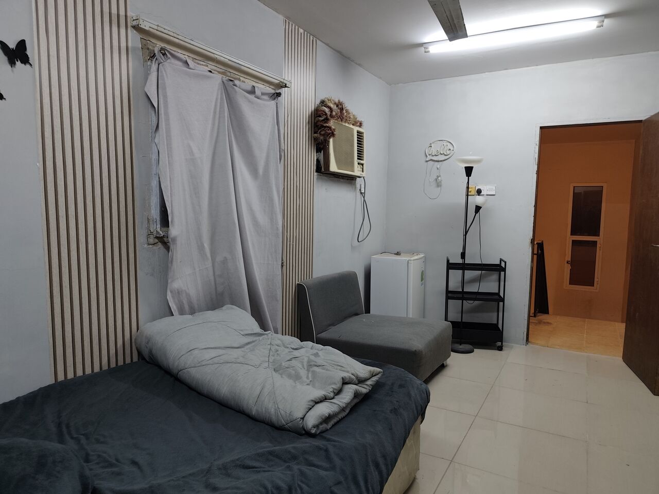 Bani Jamra, Apartments, Flats, Houses & Villas, BHD 80/year,  1 BR,  Bani Jamrah:- Furnished Studio Flat On Rent With Unlimited Ewa..