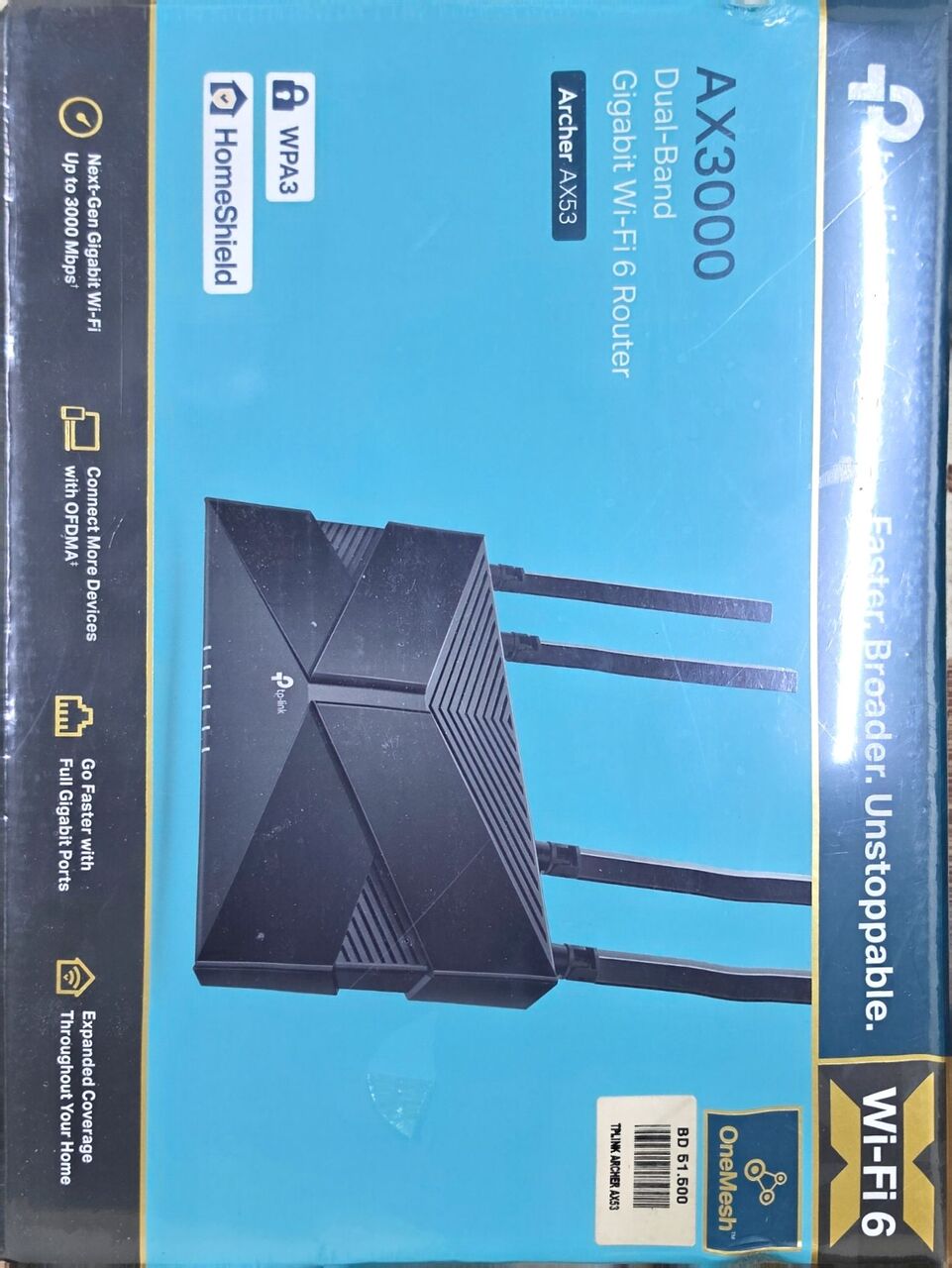 Gudaibiya, Computers, BHD 30,  TP LINK AX3000 WIFI 6 ROUTER