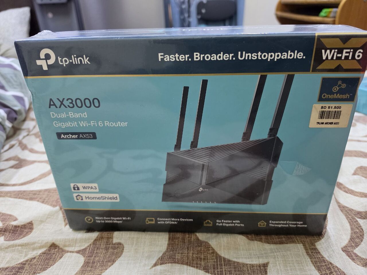 Gudaibiya, Computers, BHD 30,  TP LINK AX3000 WIFI 6 ROUTER