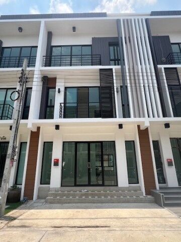 Bangkok, Villas, THB 23000,  24 Sq. Feet,  BH3470 ให้เช่าโฮมออฟฟิศ 3.5 ชั้น หมู่บ้าน Silk Town Saimai 