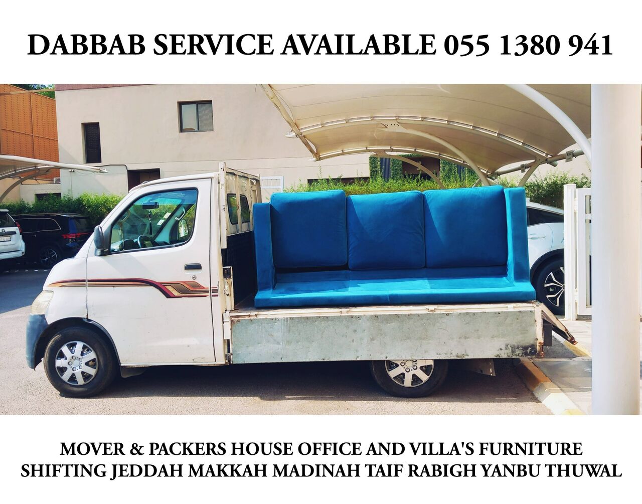 Jeddah, Labor/Moving, Door To Door House Furniture Shifting & Office Relocation Service~°0551380941