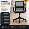 BHD 18,  LOW BACK OFFICE CHAIR BAHRAIN
