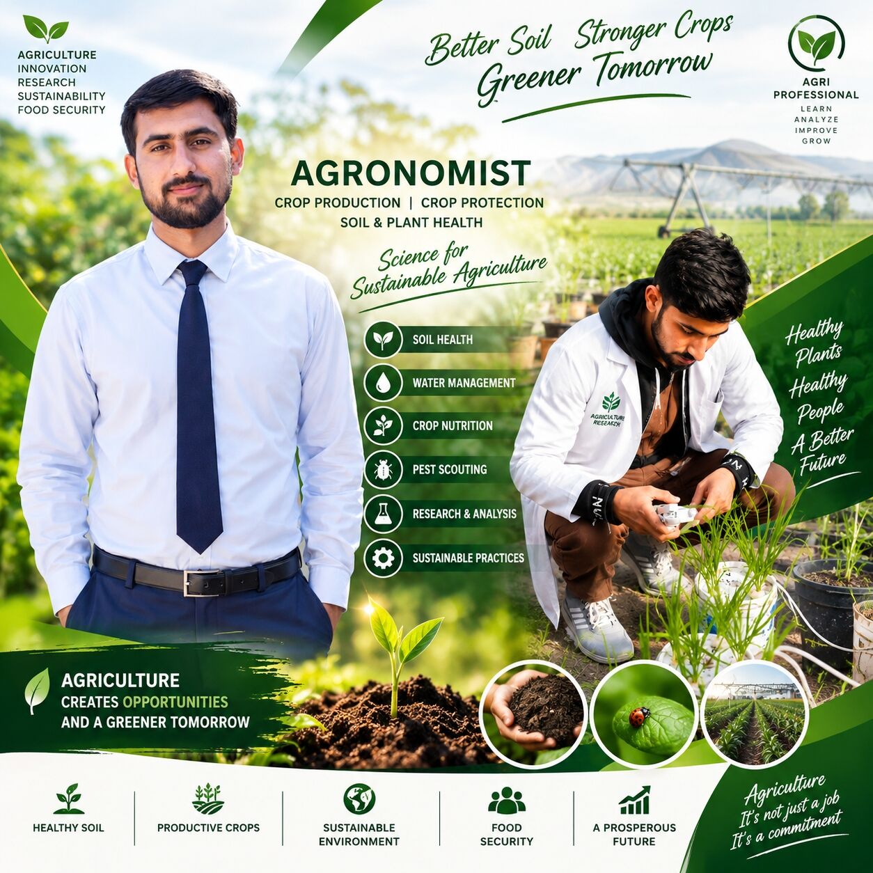 Abha, Job Seekers, Agriculture Technician(Crop Production And Crop Protection)