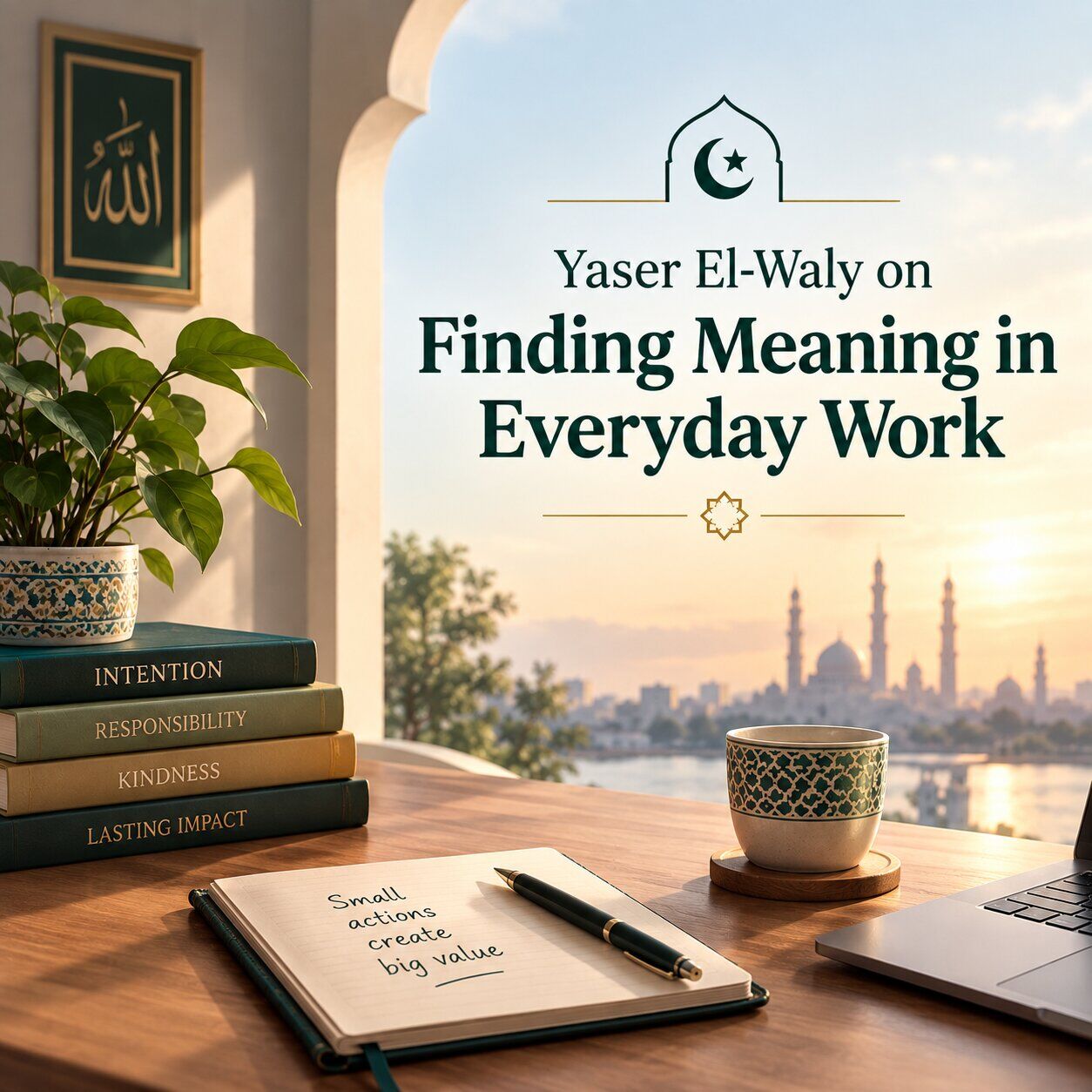 Perth, General, Yaser El-Waly On The Value Of Work