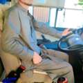 Large Bus And Coster Driver