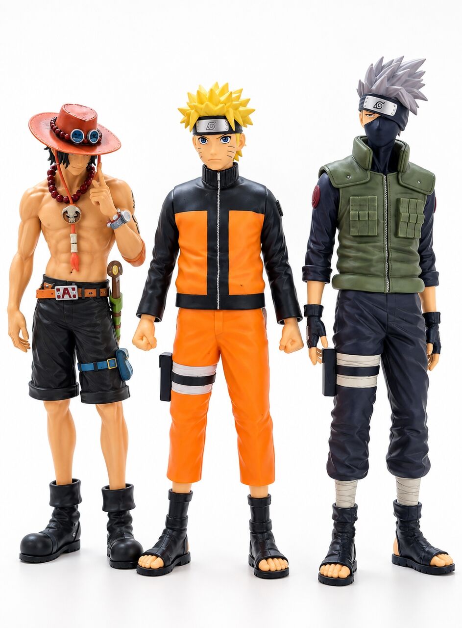 Hara, Toys & Games, 3 Anime Characters