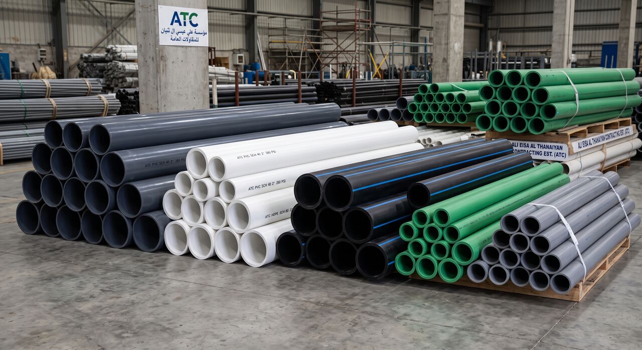 Khobar, Businesses For Sale, High Quality PVC, HDPE, PP Pipes (Sch 40 & Sch 80) &ndash; Local Factory Direct Supply (KSA)