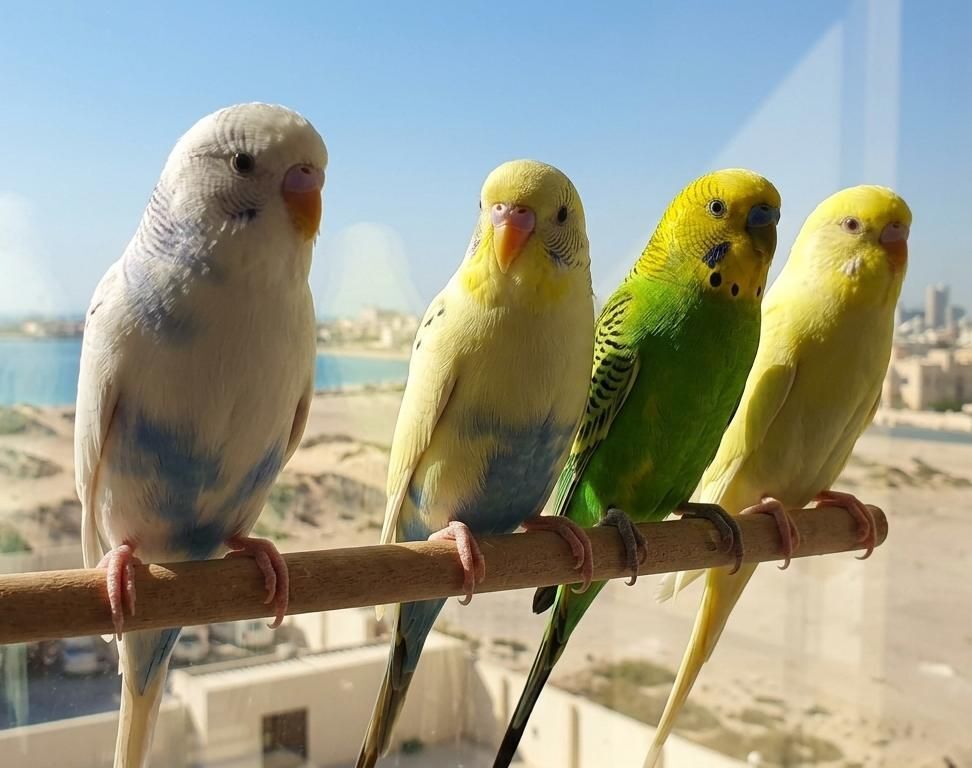 Hidd, Pet Supplies, BHD 6,  2 Pairs Of Budgies For Sale!
