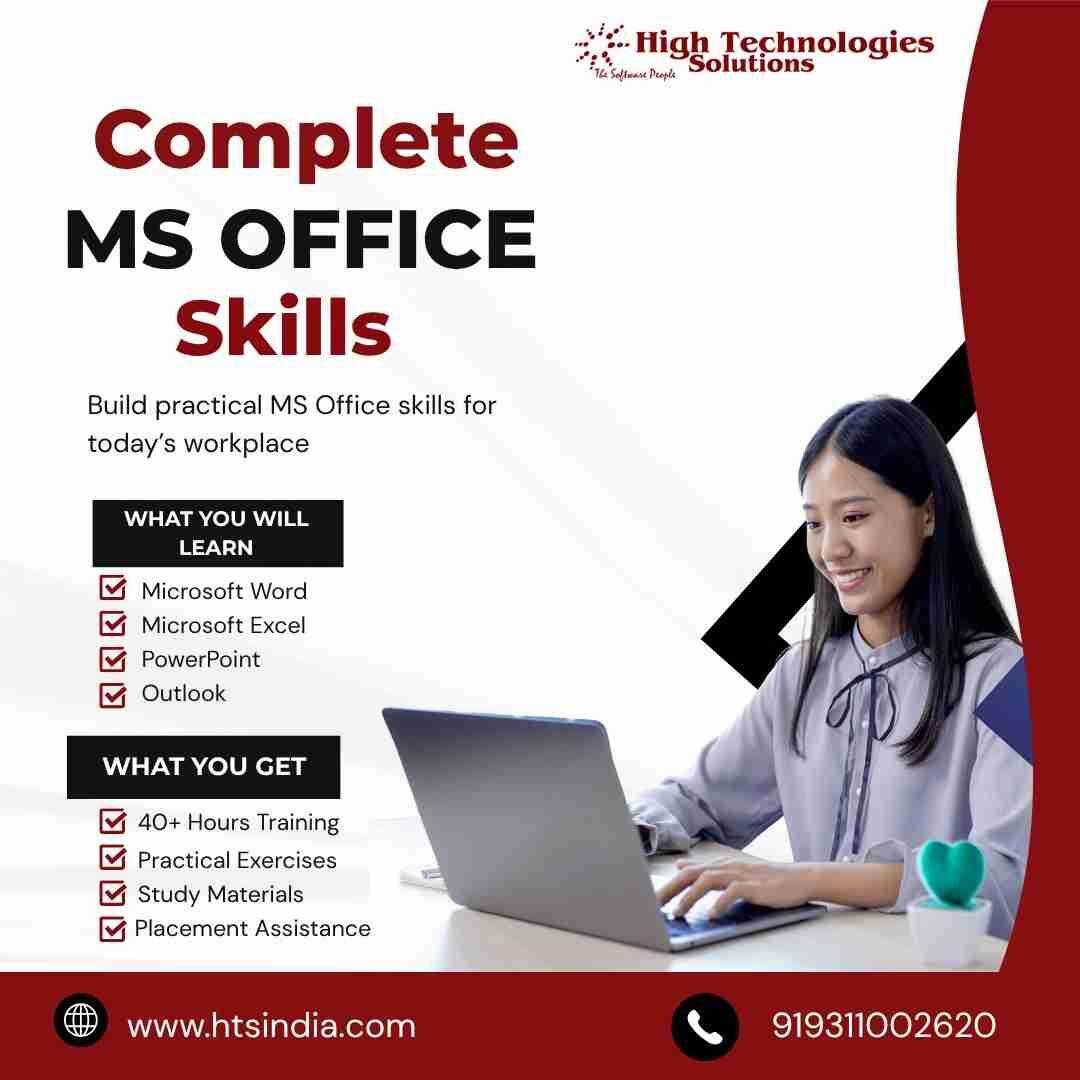 New Delhi, Lessons Offered, MS Office Course In Delhi With Placement Assistance