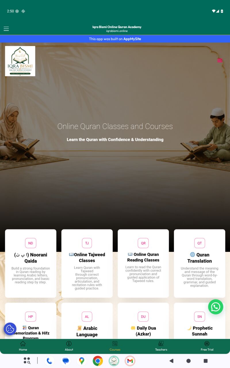 Riyadh, Lessons Offered, Iqra Bismi Online Quran Academy For One-to-one Online Classes