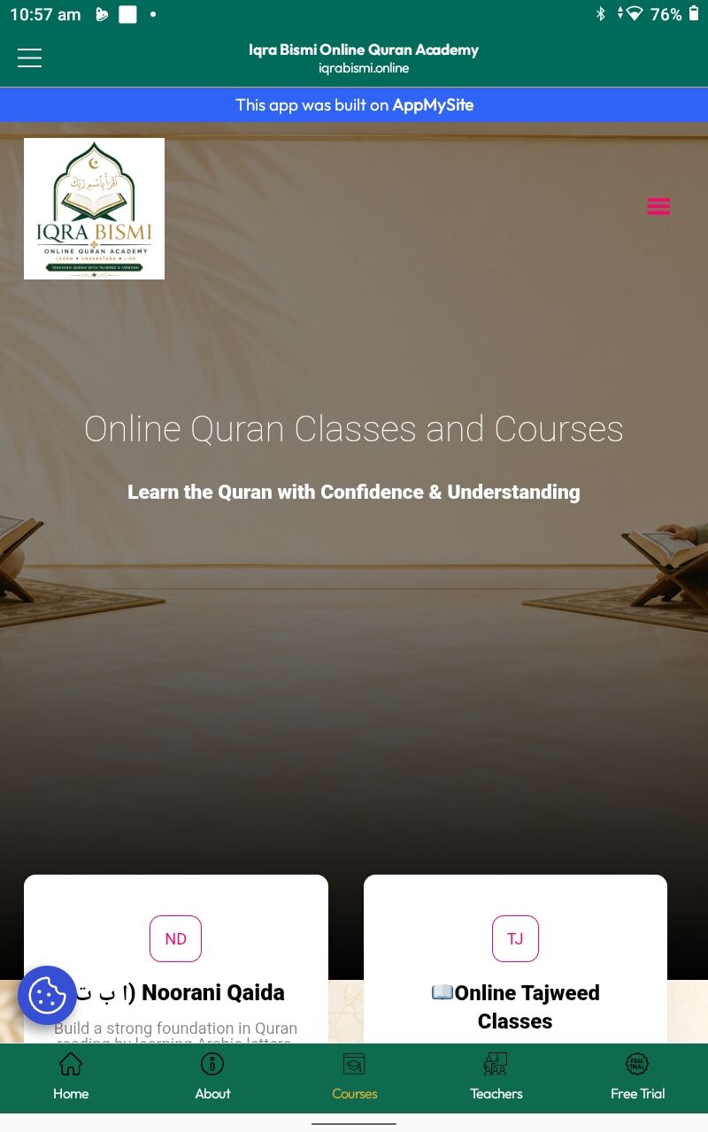 Riyadh, Lessons Offered, Iqra Bismi Online Quran Academy For One-to-one Online Classes