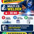 MULTI CS WELDER- LONG TERM, URGENT & FAT By Company