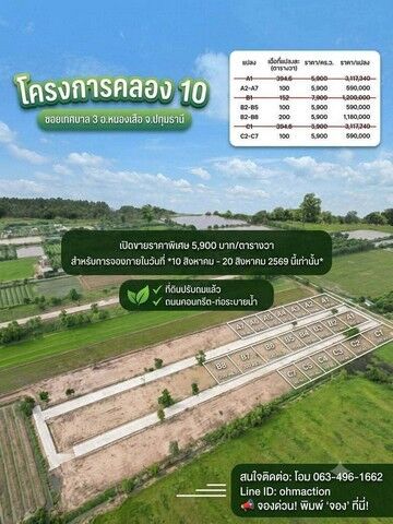 Bangkok, Real Estate For Sale, THB 590000,  6 BR,  100 Sq. Feet,  มีงบ 590,000 บาท ได้ที่ดิน 100 ตร.ว. เอาไปทำอะ