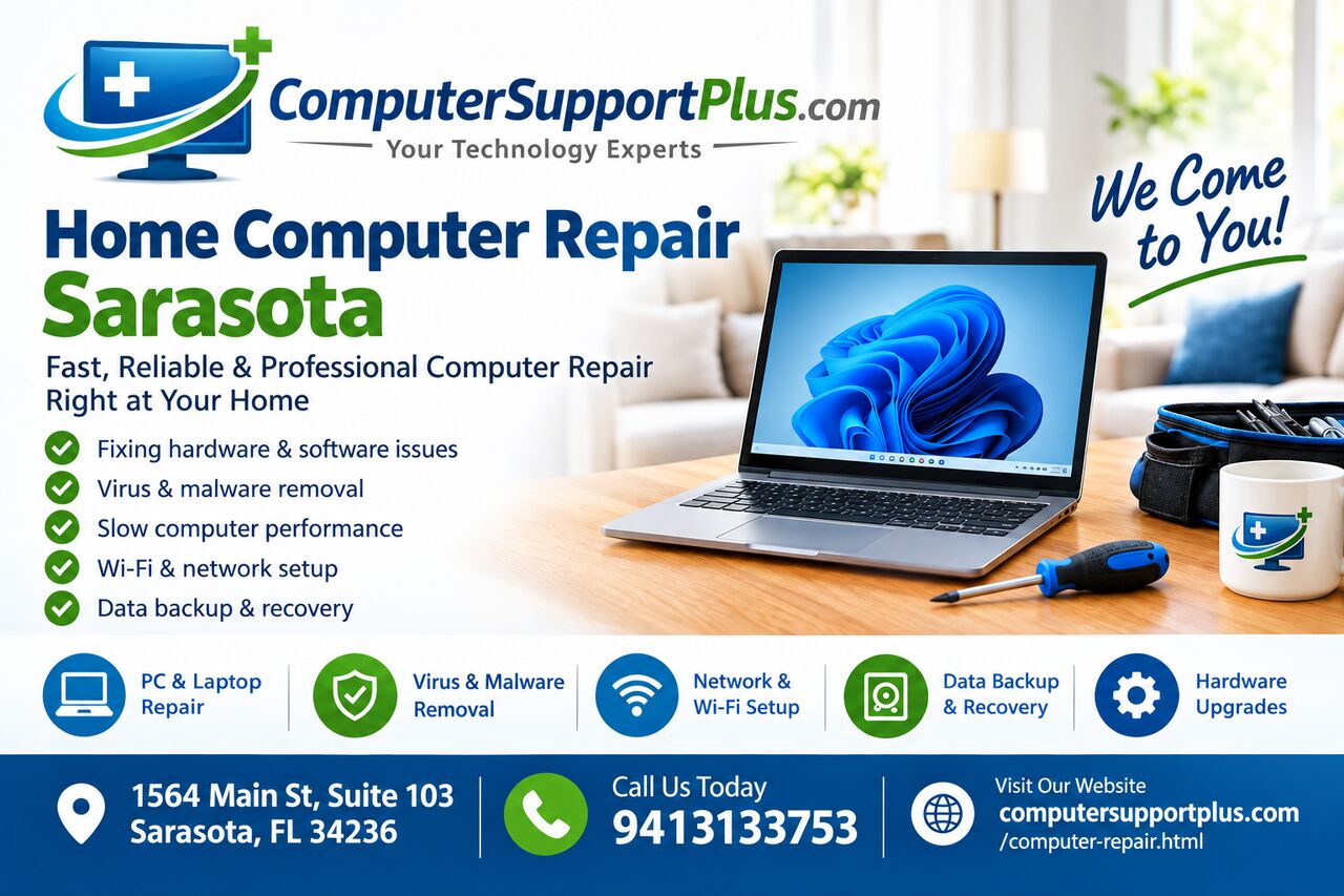 New York, Computer, Home Computer Repair Sarasota