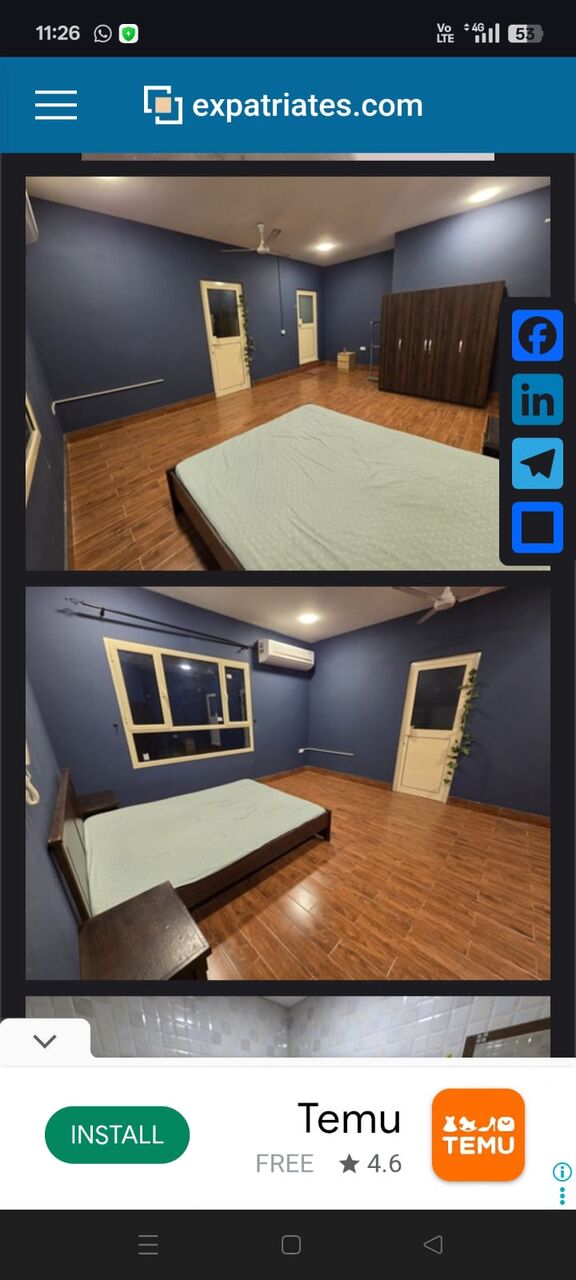 Tubli, Apartments, Flats, Houses & Villas, BHD 170/month,  Studio,  Studio Flat With EWA Available At Tubli