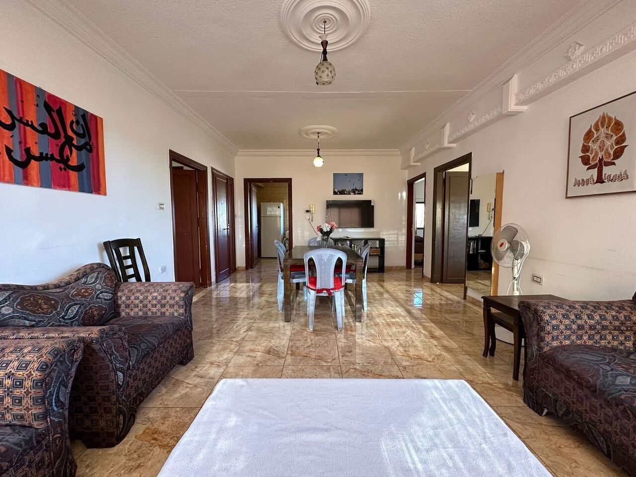 Jabal Al-Weibdeh, Rooms for Rent, JOD 200/month,  Furnished,  3 Rooms Available In A Shared Apartment In Jabal Al-Weibdeh For Rent Asap From 14/9/2026