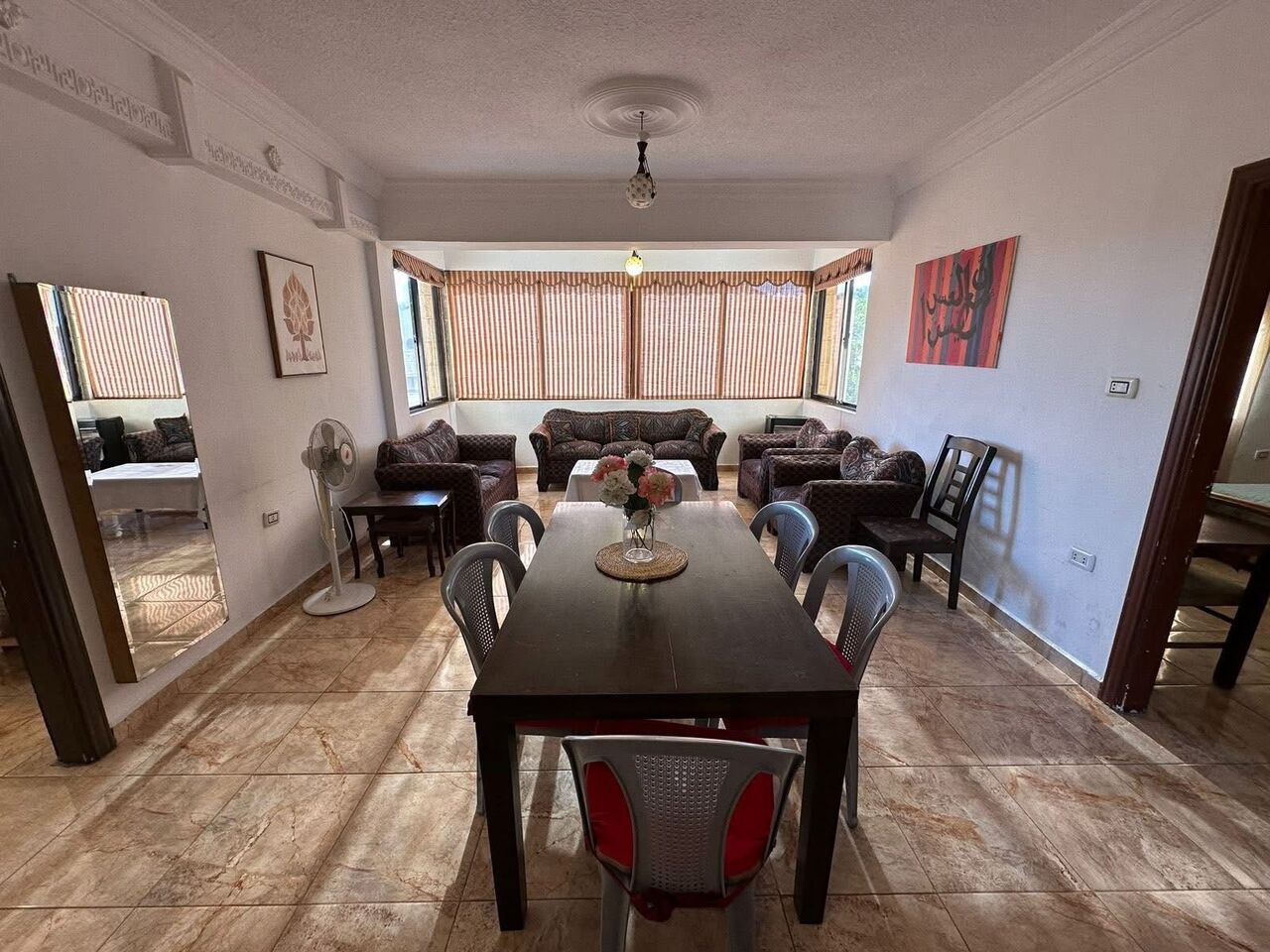 Jabal Al-Weibdeh, Rooms for Rent, JOD 200/month,  Furnished,  3 Rooms Available In A Shared Apartment In Jabal Al-Weibdeh For Rent Asap From 14/9/2026