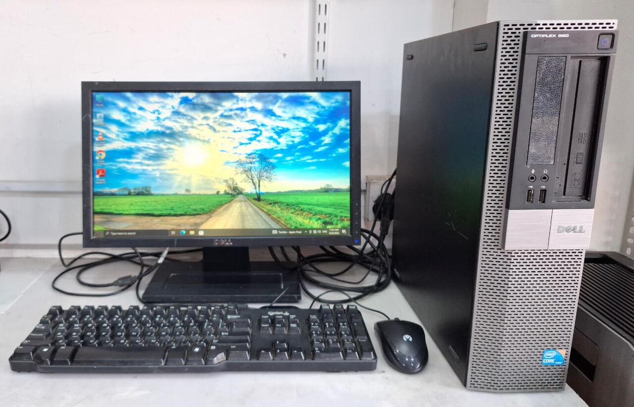 Isa Town, Computers, BHD 38,  DELL Core I5 Computer Full Set With DELL HD Monitor 8GB RAM + 500GB HDD Ready To Use OS 10