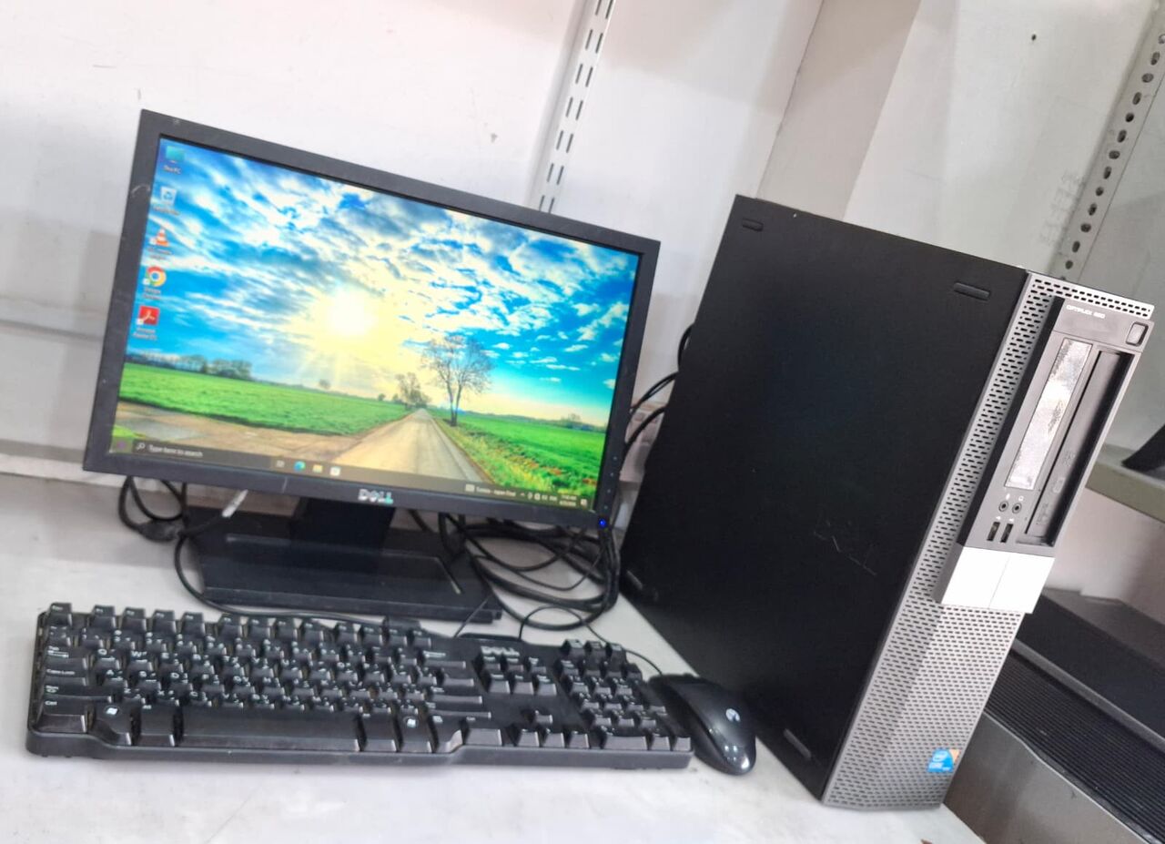 Isa Town, Computers, BHD 38,  DELL Core I5 Computer Full Set With DELL HD Monitor 8GB RAM + 500GB HDD Ready To Use OS 10