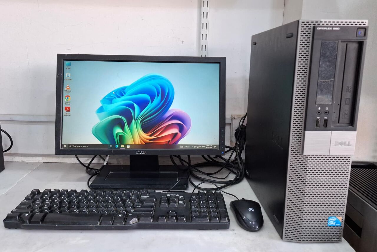 Manama, Computers, BHD 38,  DELL Core I5 Computer Full Set With DELL HD Monitor 8GB RAM + 500GB HDD Ready To Use OS 10