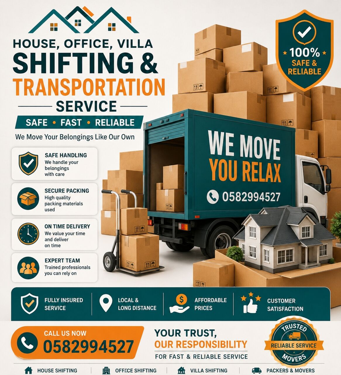 Thuqbah, Labor/Moving, House Shifting & Transportation Services In Khobar | Dammam | Dhahran | Jubail 0582994527