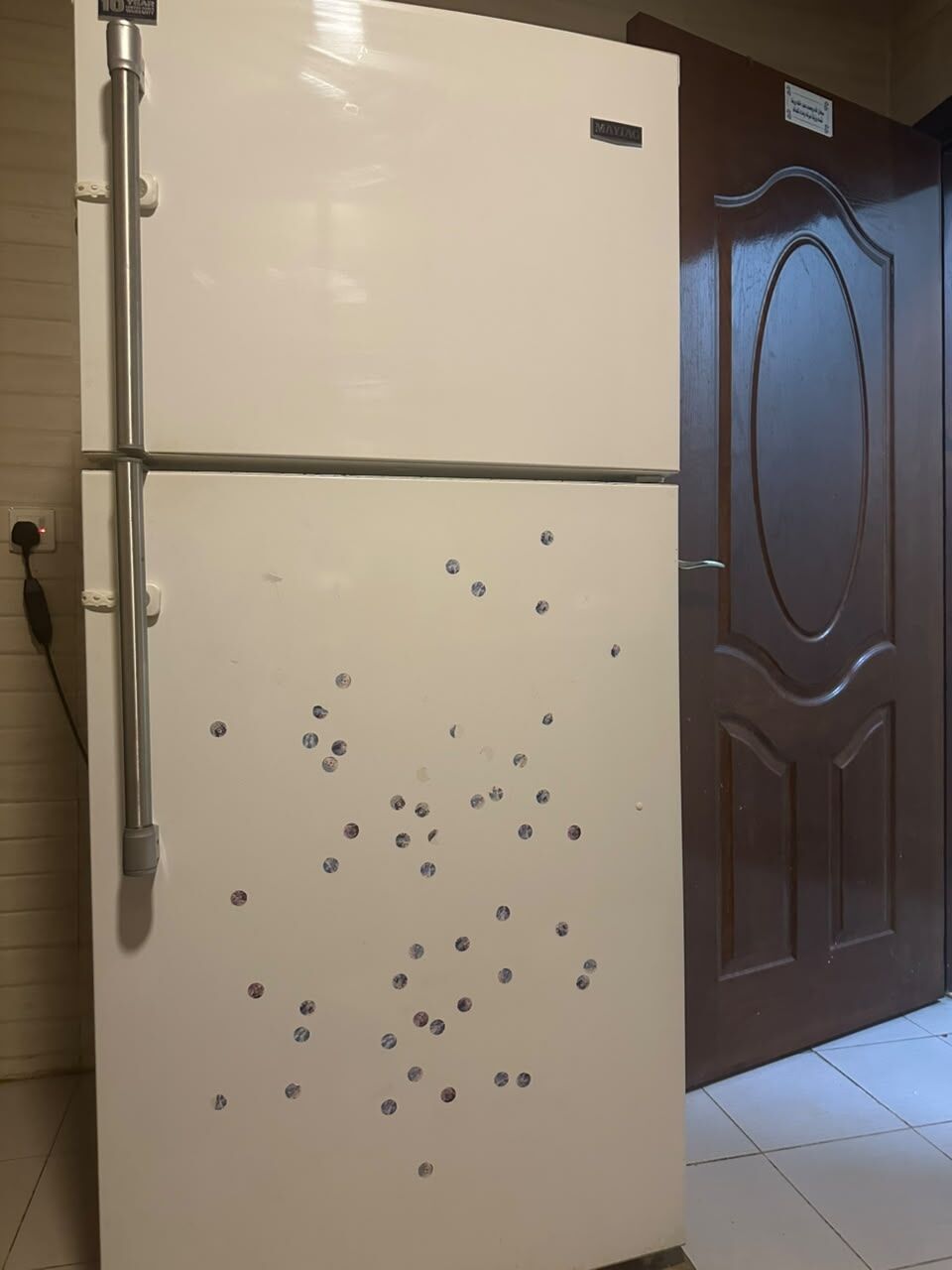 Jubail Industrial City, Appliances, SAR 750,  Maytag American Refrigerator In Excellent Condition