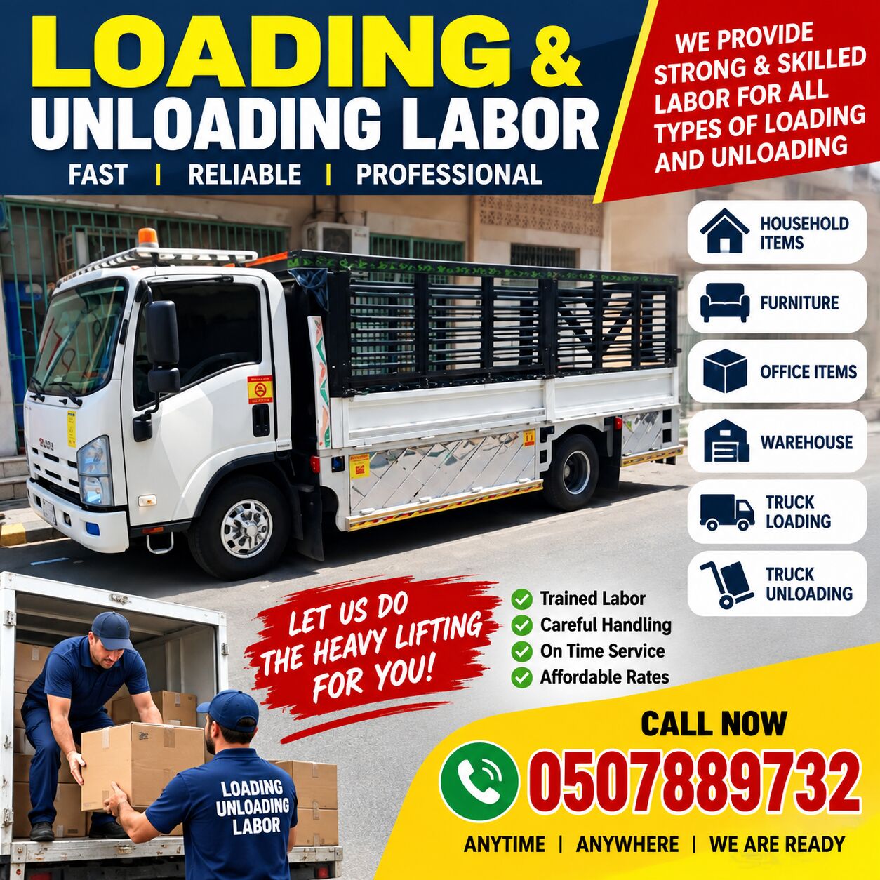 Jubail, Labor/Moving, House Shifting And Company Material Office Products Shifting All KSA Khobar Dammam Al Hasa