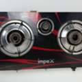 SAR 80,  Impex 3-Burner Gas Stove &ndash; New &ndash; 80 SAR