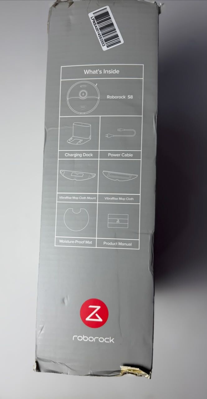 Riyadh, Electronics, SAR 150,  Roborock S8 Robot Vacuum & Mop &ndash; 6000Pa | Used 2 Months