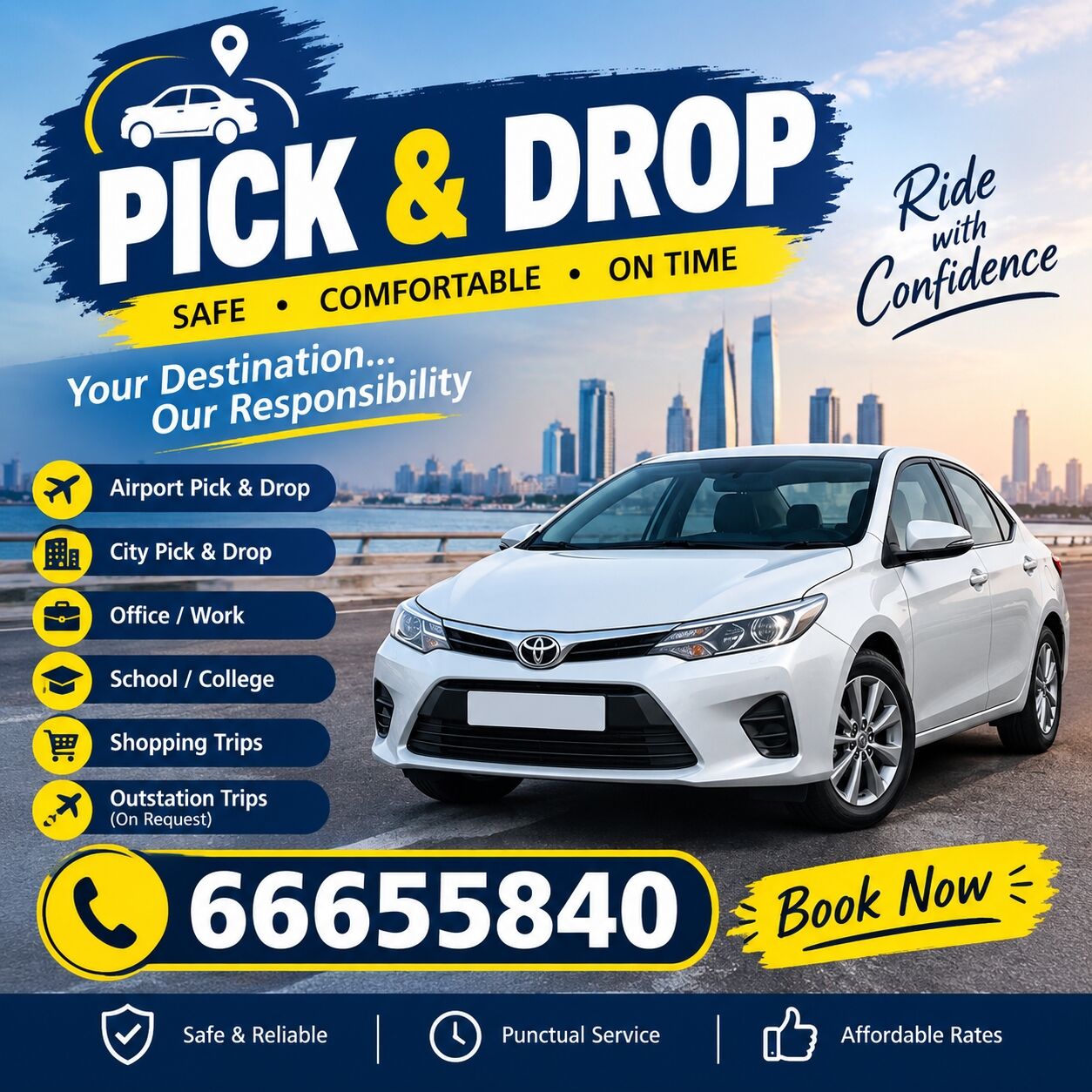 Janabiya, Passenger Transport, Pick N Drop Services Available