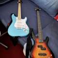 SAR 700,  SINGER Guitar And JIDYOUS Bass Guitar Bundle