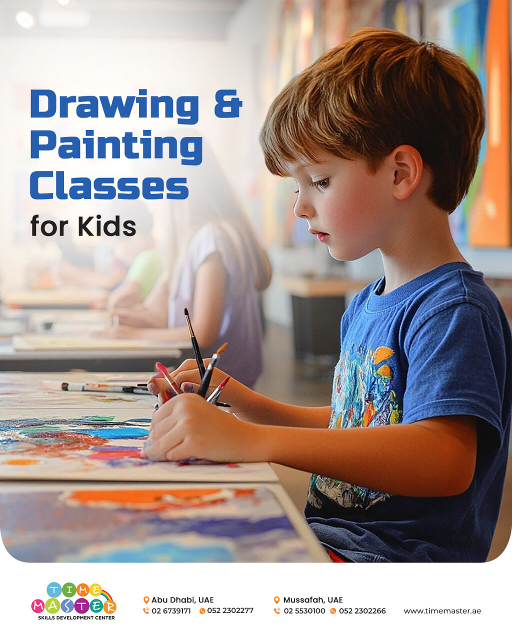 Abu Dhabi, Lessons Offered, Where Young Artists Bring Their Imagination To Life