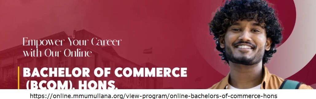 Mumbai, Education, Online Bcom Hons