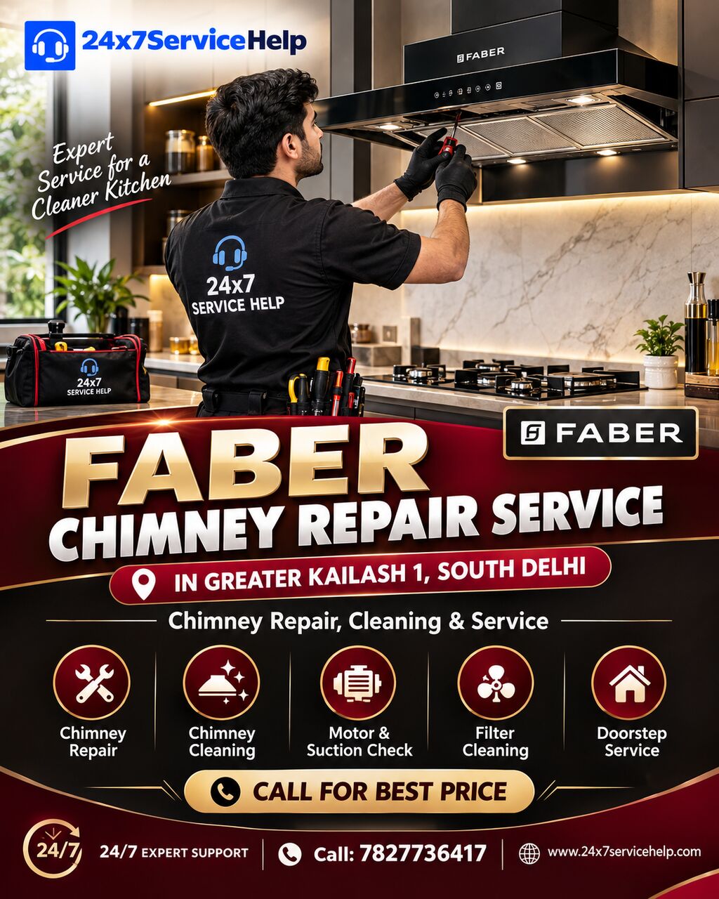 New Delhi, Appliance Repair, Faber Chimney Repair Service In Greater Kailash 1 South Delhi &ndash; Dependable Doorstep Repair