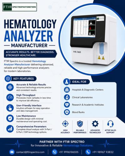 Mumbai, Electronics, INR 1,  Hematology Analyzer Manufacturer