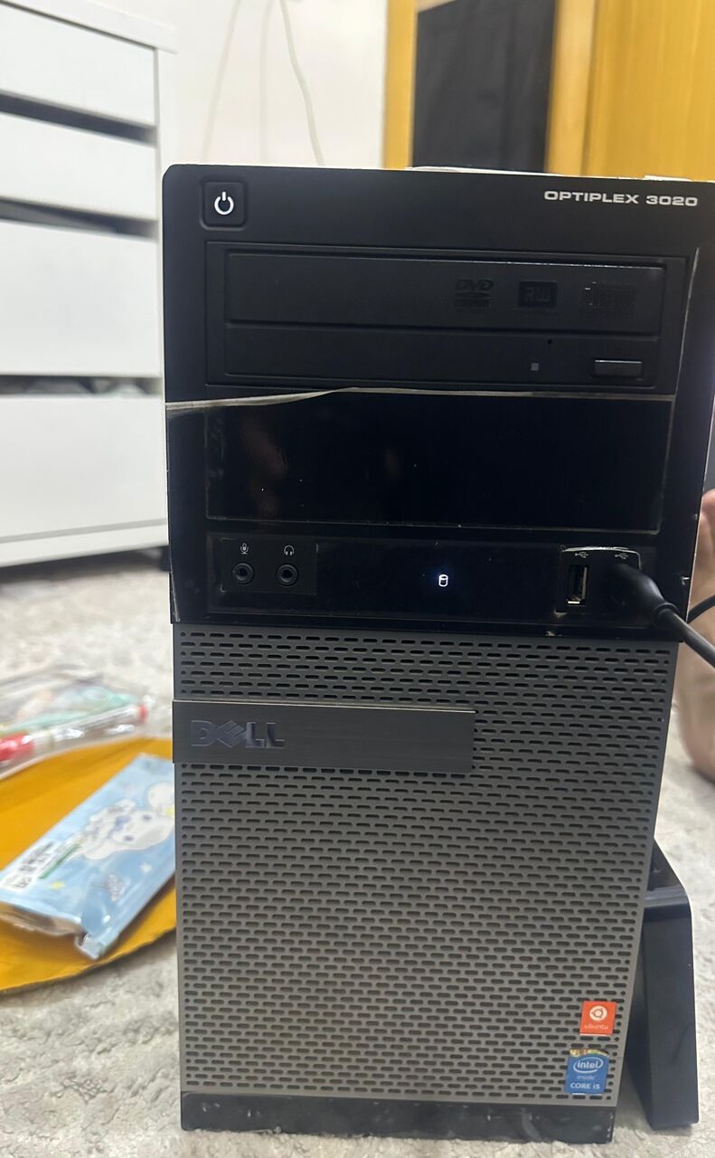 Al Washm, Computers, SAR 600,  Dell I5 Optiplex 3020+LED 19inch , 8GB RAM,256GB SSD, 500GB HDD, AMD 4GB Graphics External
