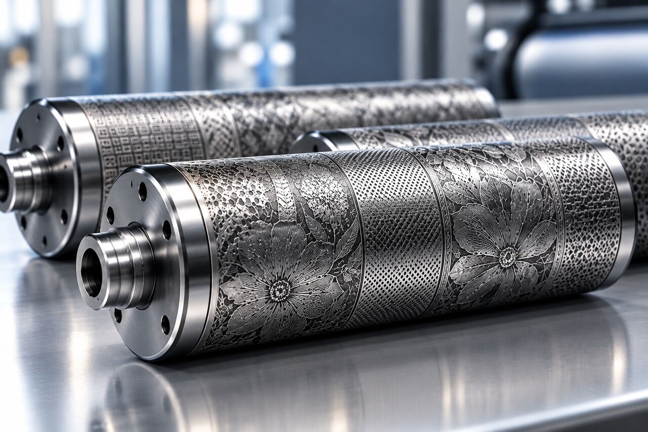 Ghaziabad, Printing, Reliable Roto Gravure Printing Cylinders In India