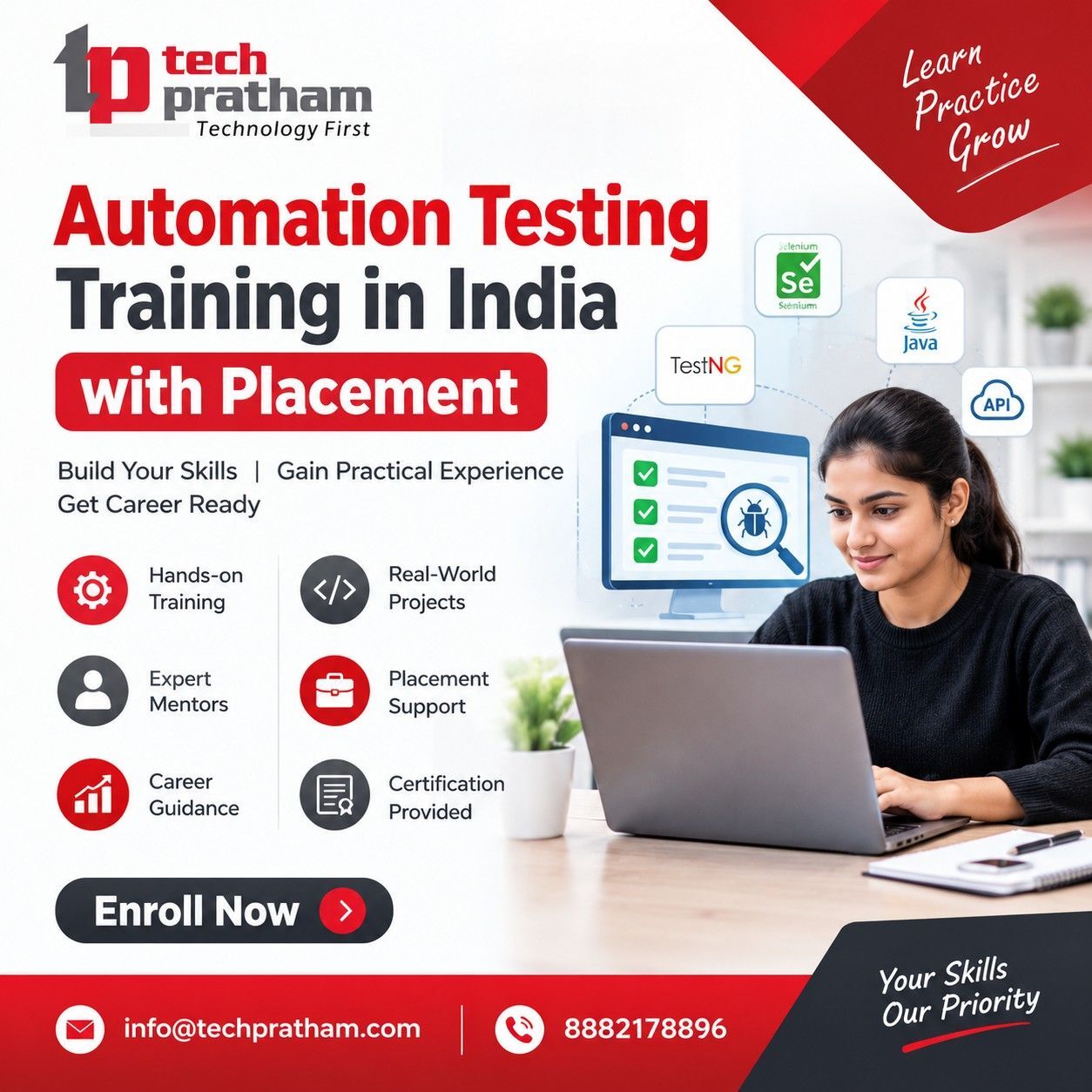 Noida, Education, Automation Testing Training In India With Placement