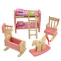 AUD 58,  Dollhouse Furniture Set Wooden Bunk Beds For Sale On Dealin Marketplace