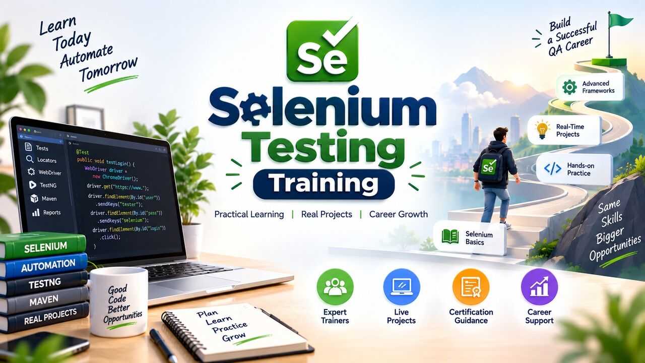 Noida, Education, Selenium Testing Training