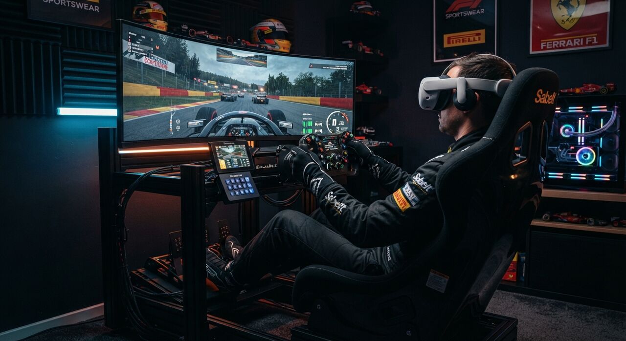 New York, Video Games, USD 182,  Premium Racing Simulator Cockpit For An Immersive Driving Experience